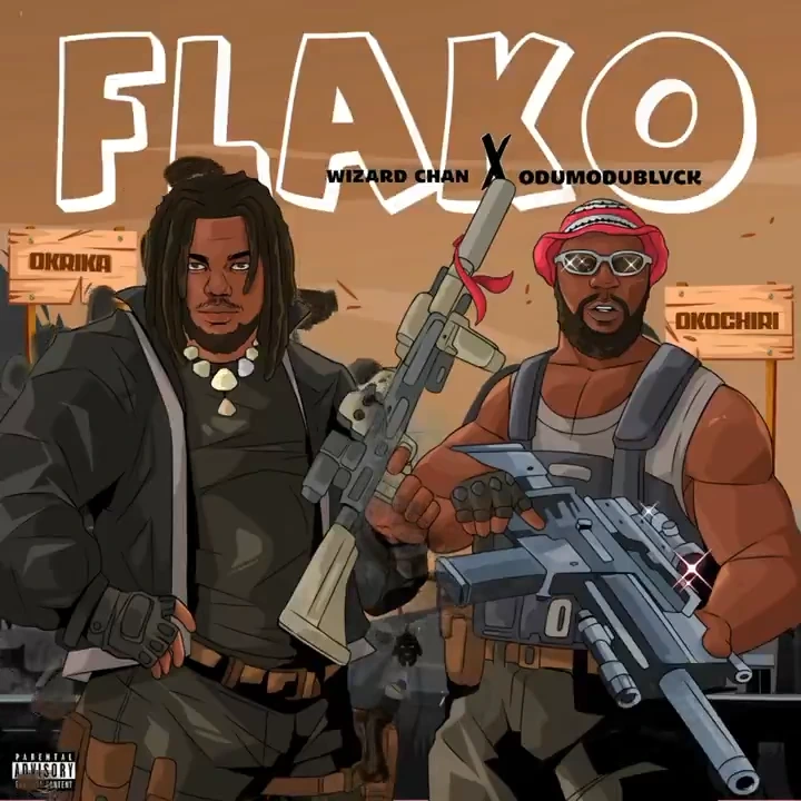 Flako audio by Wizard Chan feat. Odumodublvck