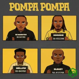Pompa Pompa audio by Ez Maestro feat. DoouShii, Mellow and Sleazy