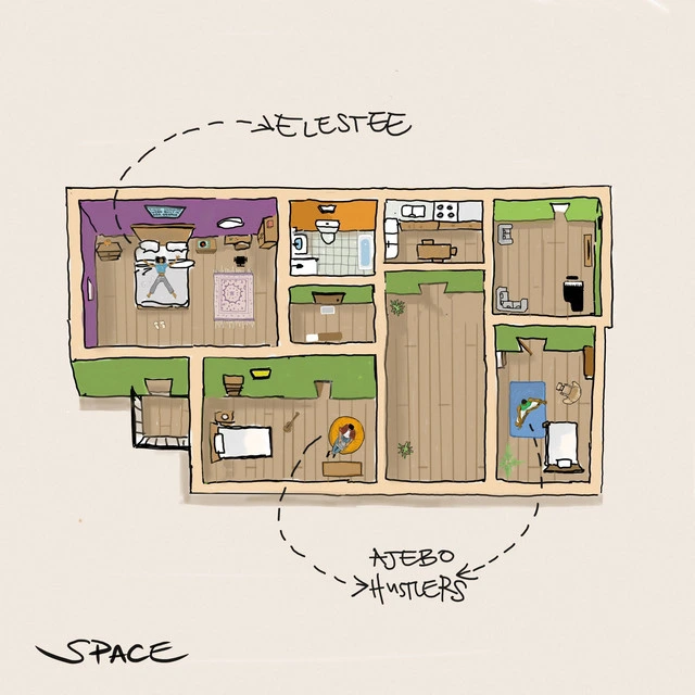 Space audio by Elestee feat. Ajebo Hustlers