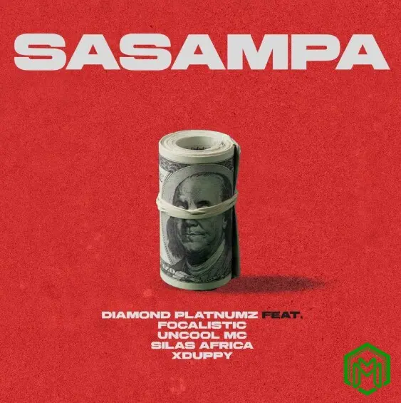 Sasampa audio by Diamond Platnumz feat. Focalistic, Uncool MC, Silas Africa, Xduppy